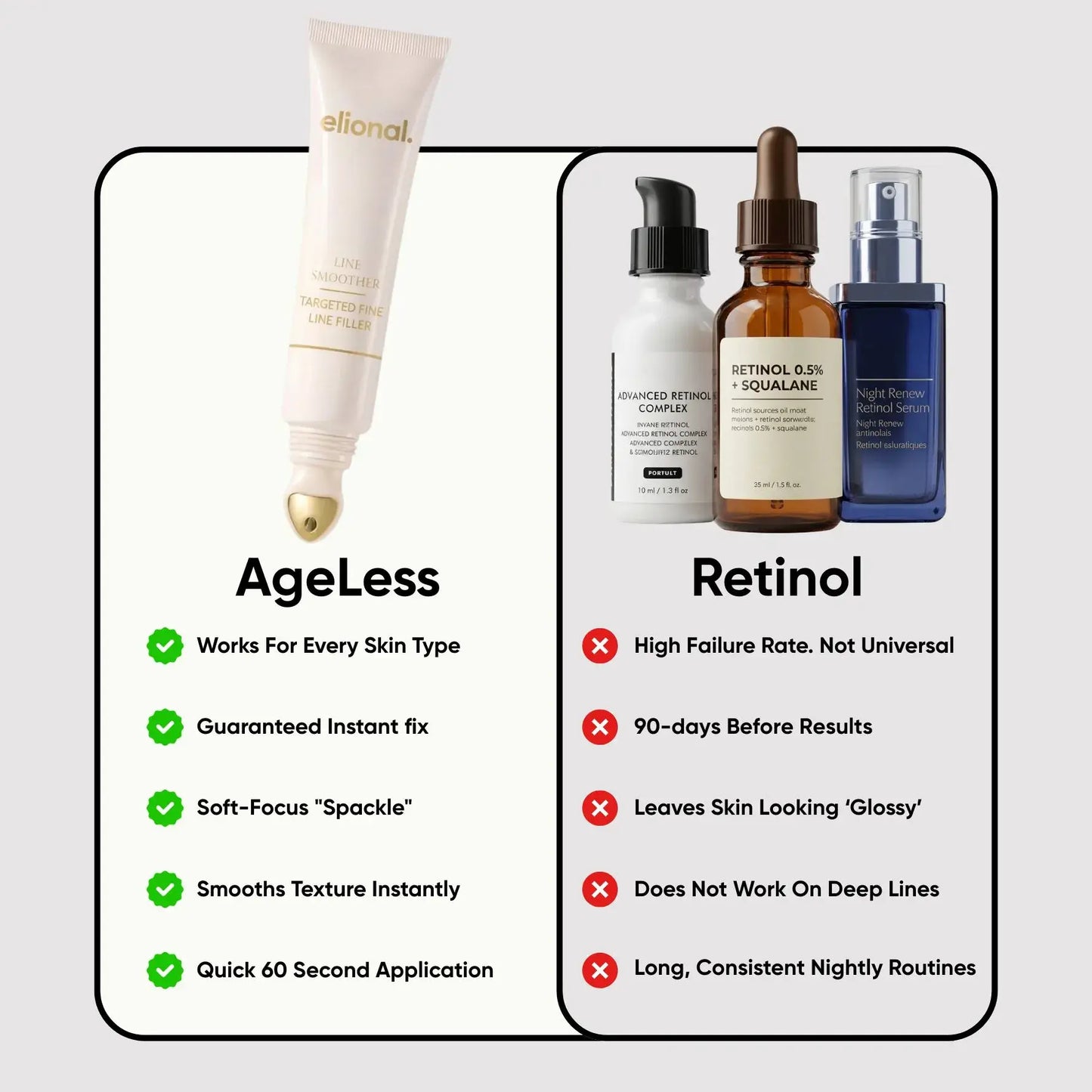 AgeLess - Instant Fine Line & Wrinkle Eraser